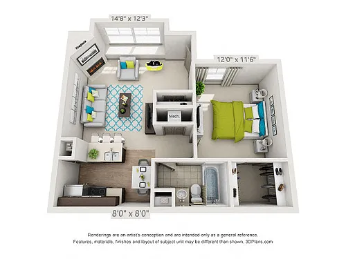 Floor plan TIMELESS Richmond