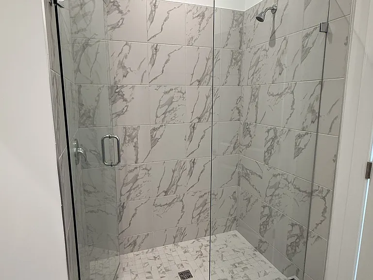 Master Bathroom Walking Shower