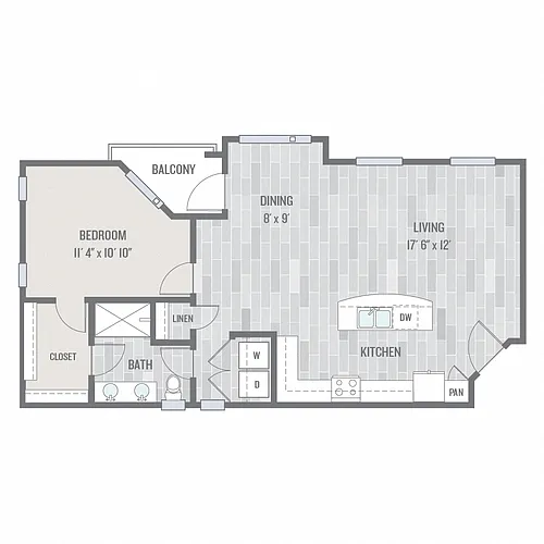 Floor plan Foxtail Agave