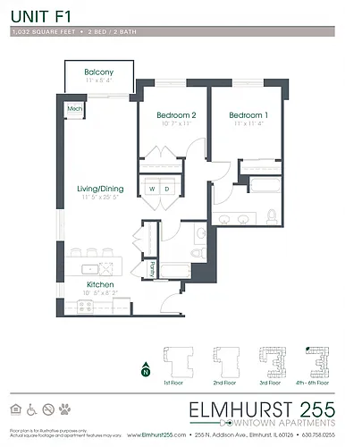 Floor plan F1