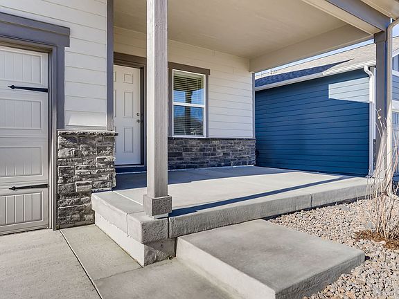 Covered front porch