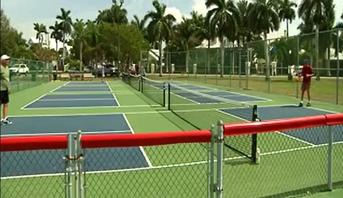 Pickleball courts