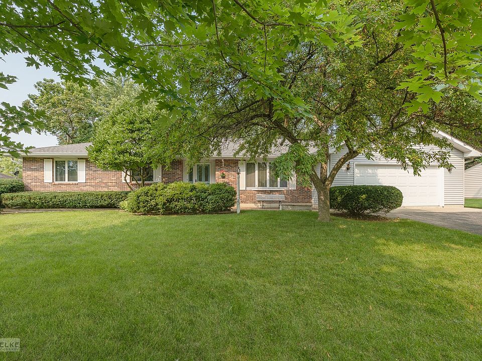 Welcome home! Mature landscaping and brick front adorn this lovely sprawling ranch!
