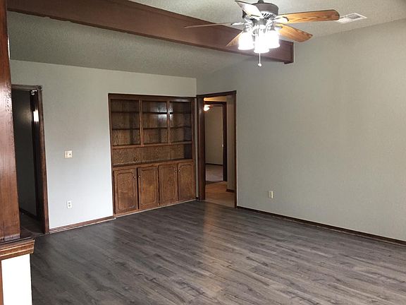 Living Room with bookcases