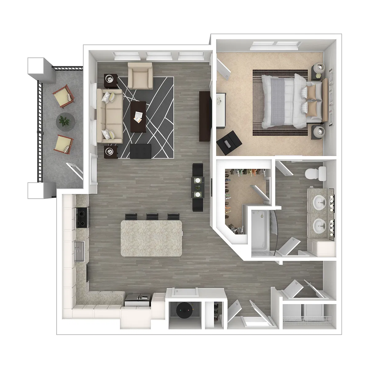 Floor plan Kings Crown