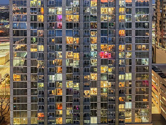 High-rise living in Austin's popular Rainey Street neighborhood