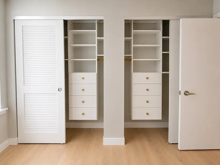 Built in closets