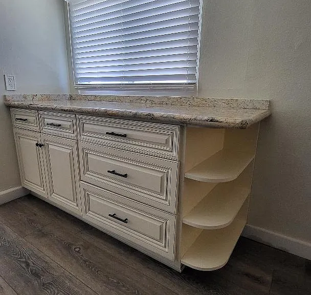 Additional Kitchen Storage and Counter Space