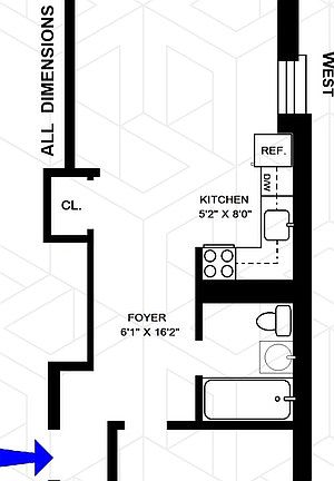 2nd image of 534 E 88th St APT 5B
