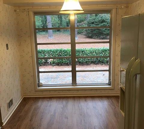 Breakfast Nook overlooking Backyard
