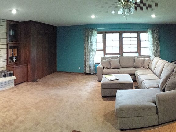 Family room off kitchen