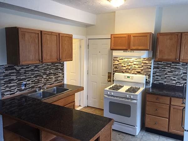 kitchen into living room