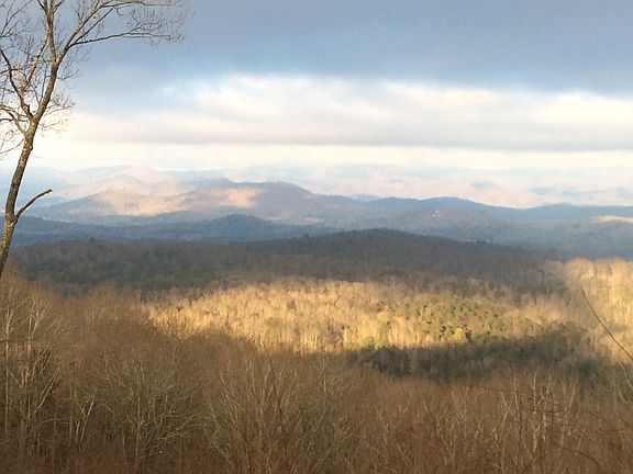 Winter view toward northwest