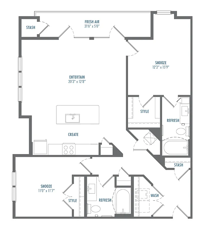 Floor plan B5A2