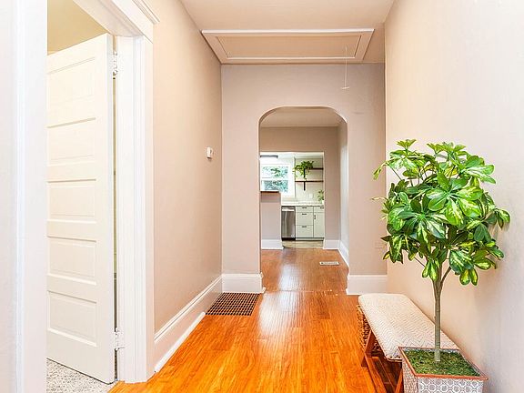 Front door looking in