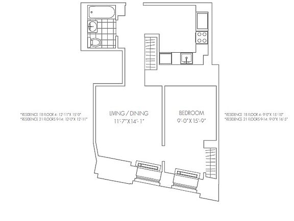 3rd image of 20 Exchange Pl APT 821