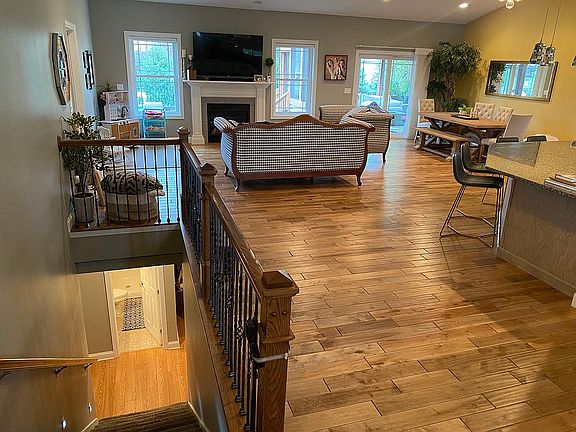 Entrance from garage