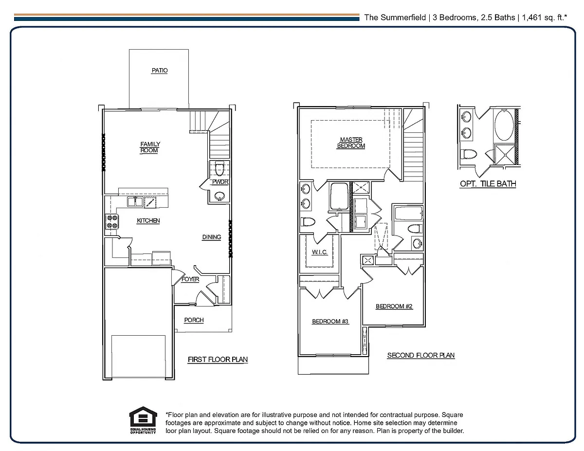 Floor plan Summerfield