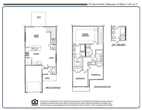 Floor plan Summerfield