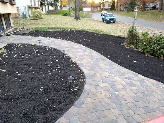 New Paver Sidewalk
