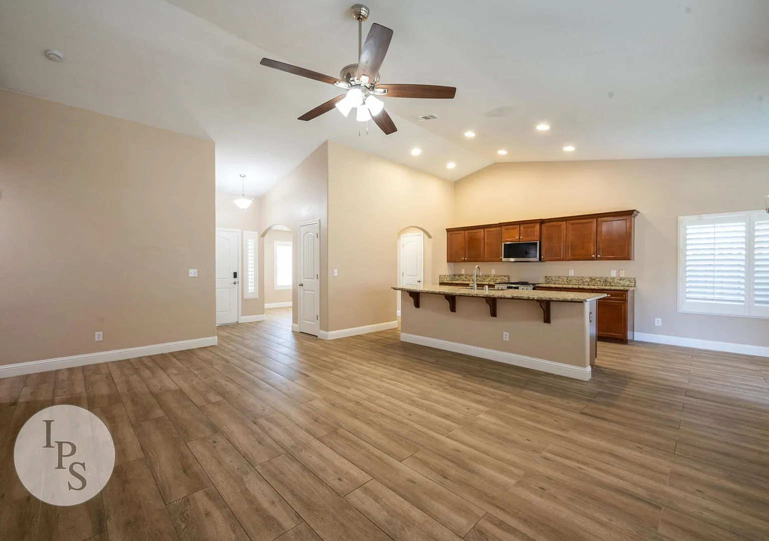 Single-story, single-family home built in 2010 with Solar, covered patio, and garage with an auto... — Photo 4