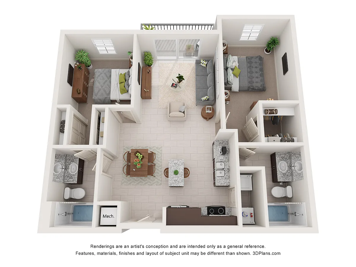 Floor plan Bermuda