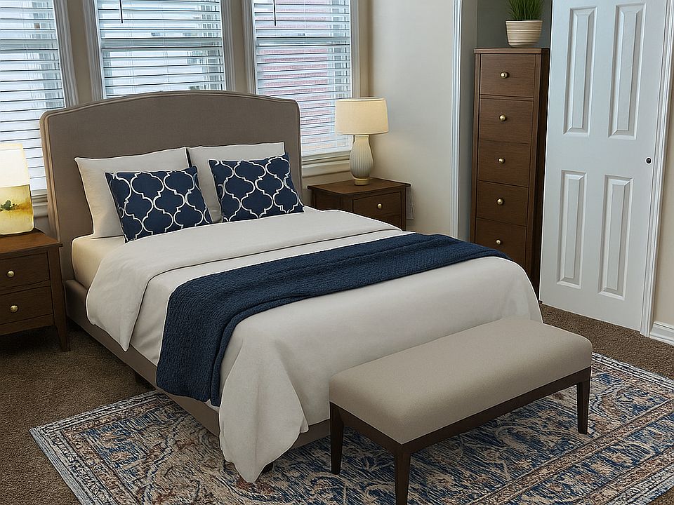 Bedroom 1 with closet