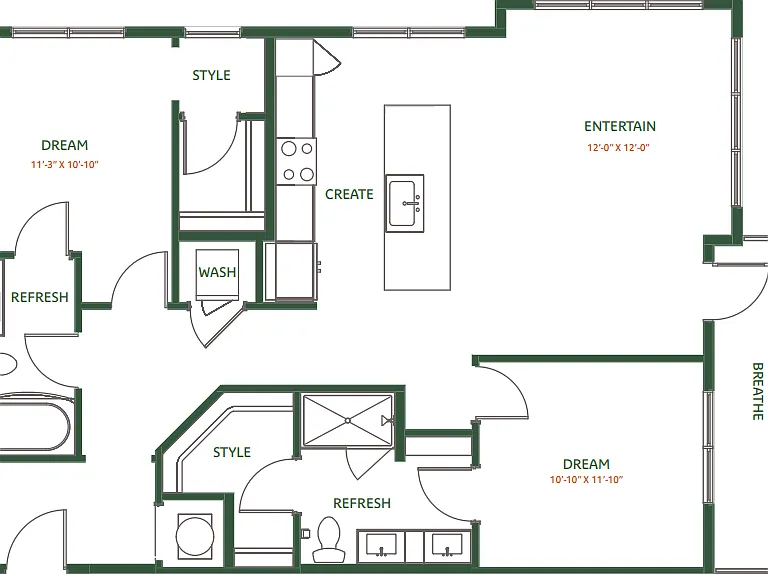 The Tomlin Luxury Apartments — Photo 43