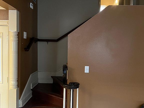Stairs from main level leading to Master bedroom level