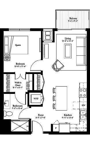 Floor plan Ivy (A2.2)