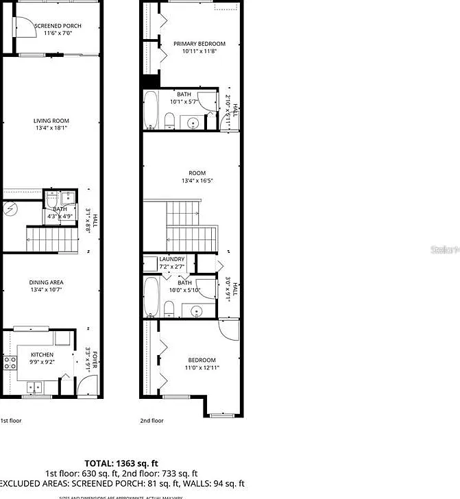 2 bed, 2.5 bath, 1429 sqft, $1,800 — Photo 4