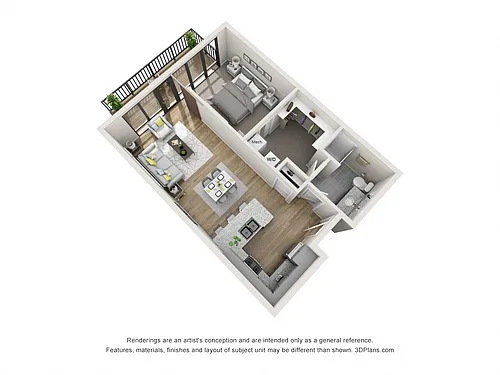 Floor plan Whitewater