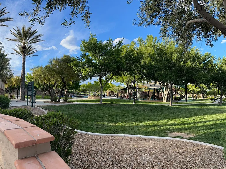 Nearby playground