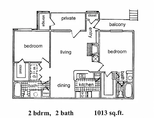 Floor plan The Spellman