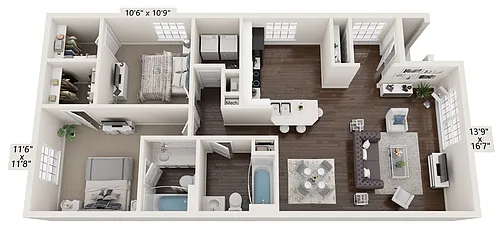 Floor plan The Villa