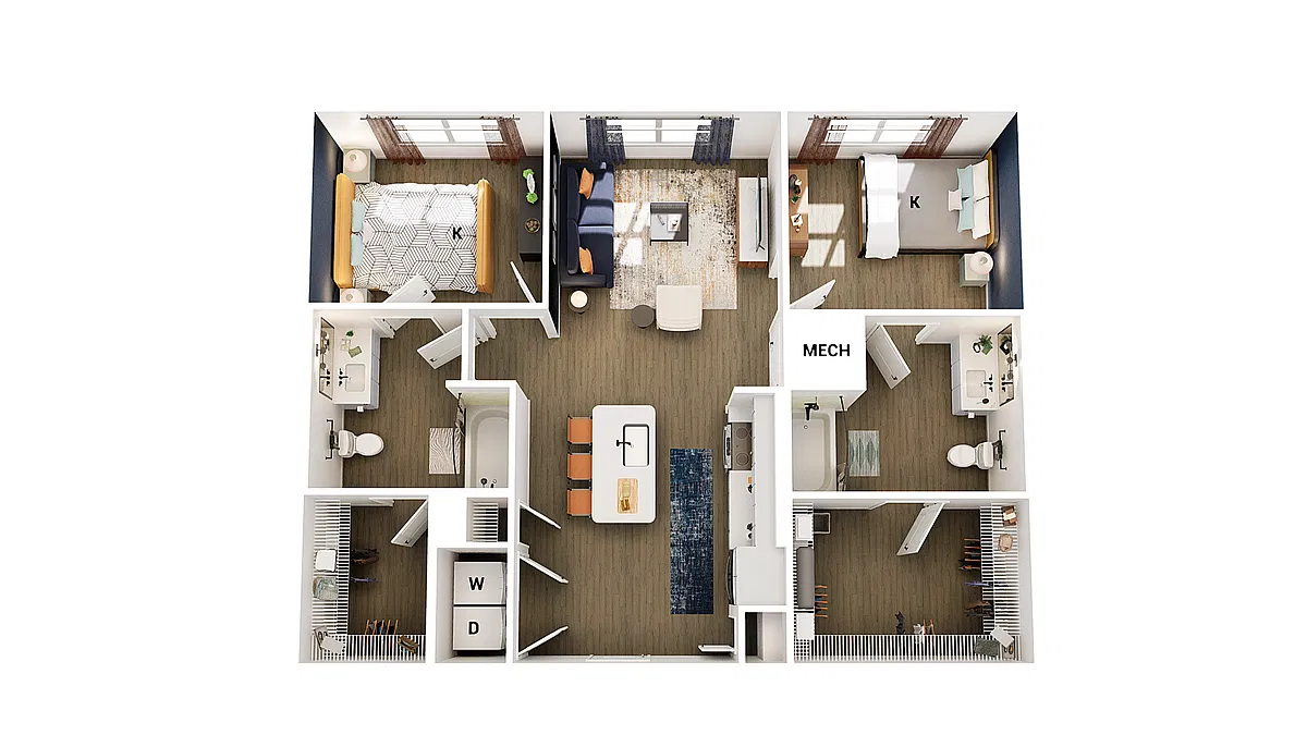 Floor plan B1