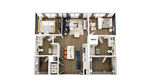 Floor plan B1