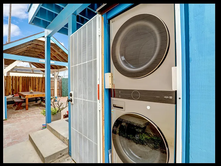 Shared new Samsung washer and dryer.
