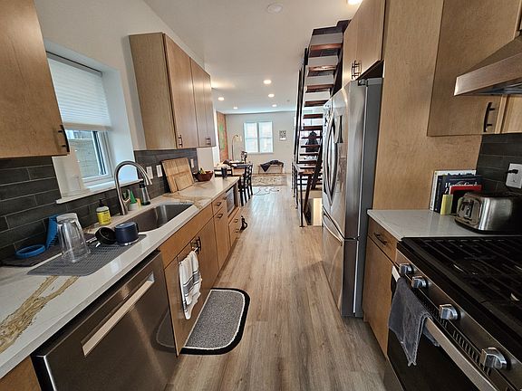 Kitchen towards back