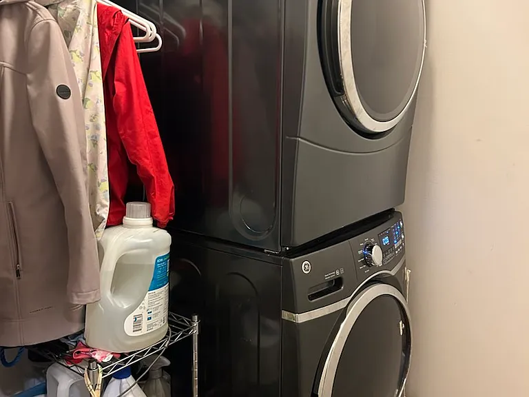 Laundry Room with Hangar Unit