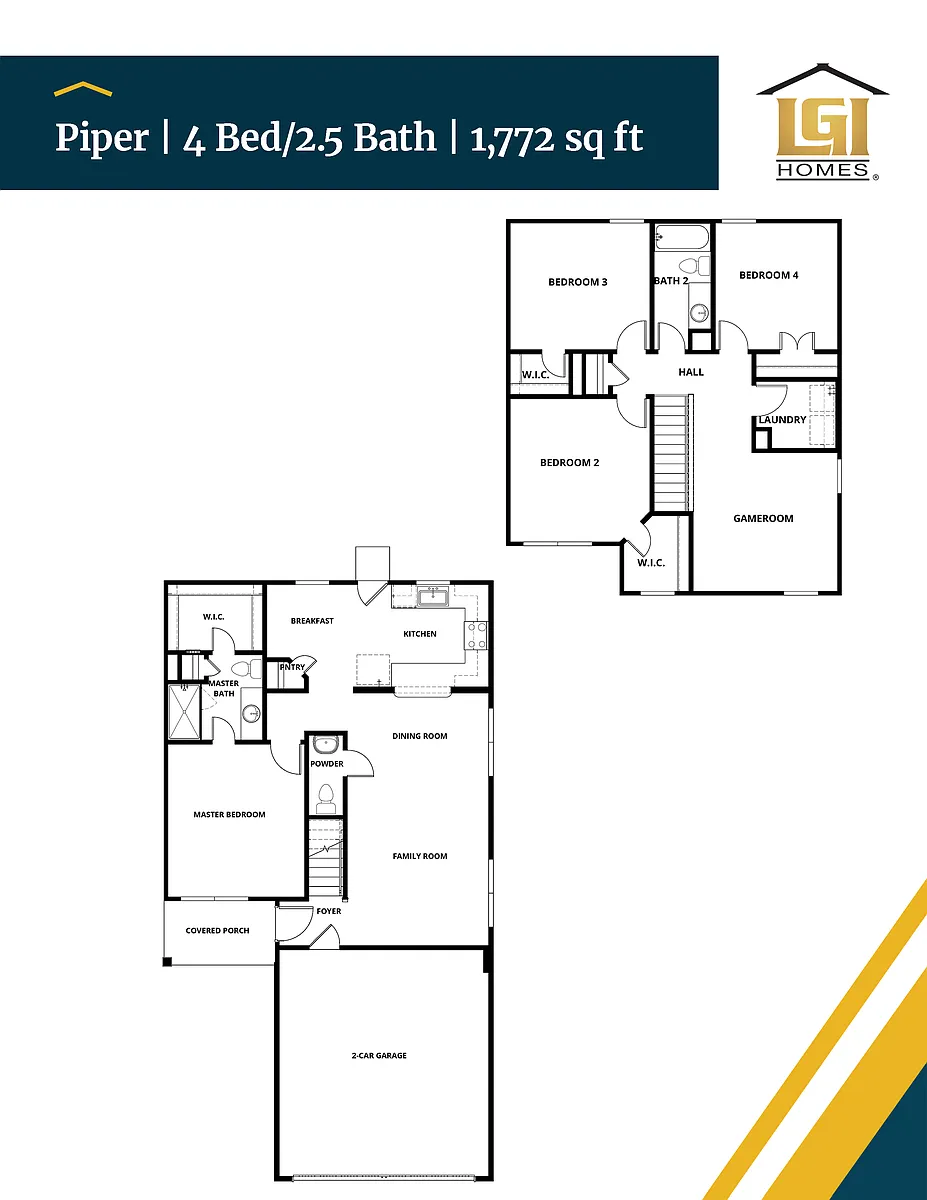 Floor plan Piper