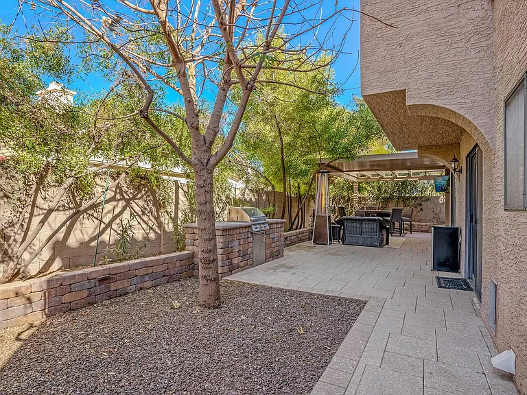 Back patio
