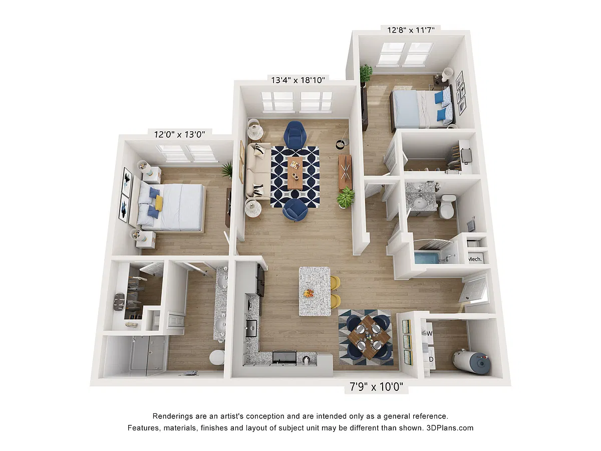 Floor plan B1S