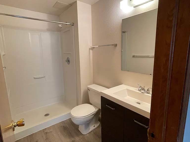 Basement bathroom