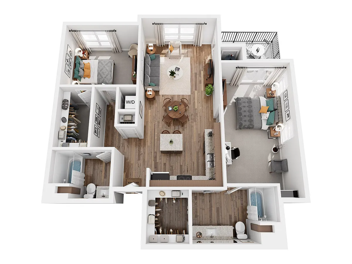 Floor plan Plume