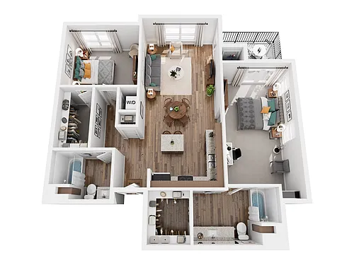 Floor plan Plume