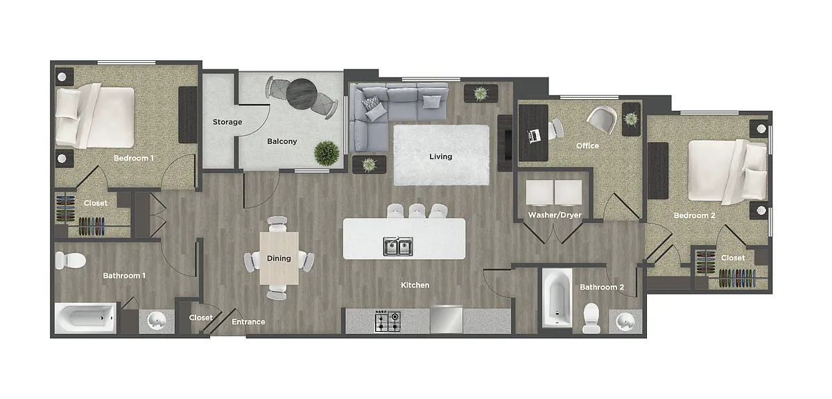 Floor plan Terracotta