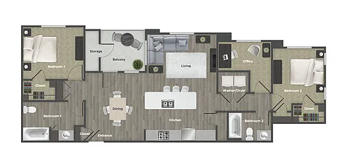 Floor plan Terracotta
