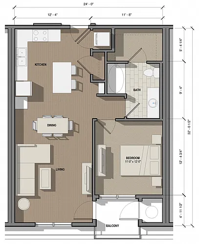 Floor plan 1F