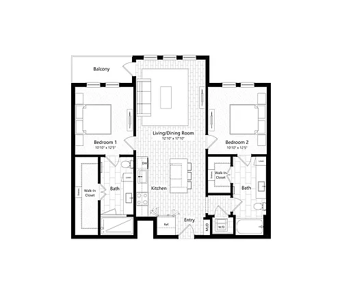 Floor plan B2